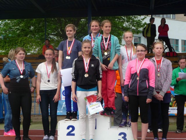 Krajské kolo atletika 23.05.2015