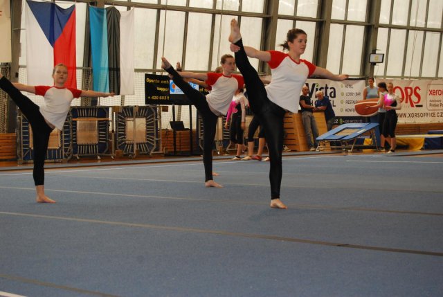 MČR TeamGym Ostrava 24.04.2011 - Loko Trutnov Juior II.