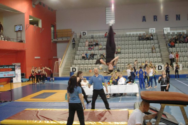 MČR TeamGym Praha 2015