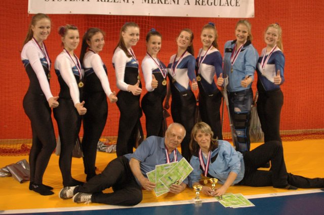 MČR TeamGym Praha 2015