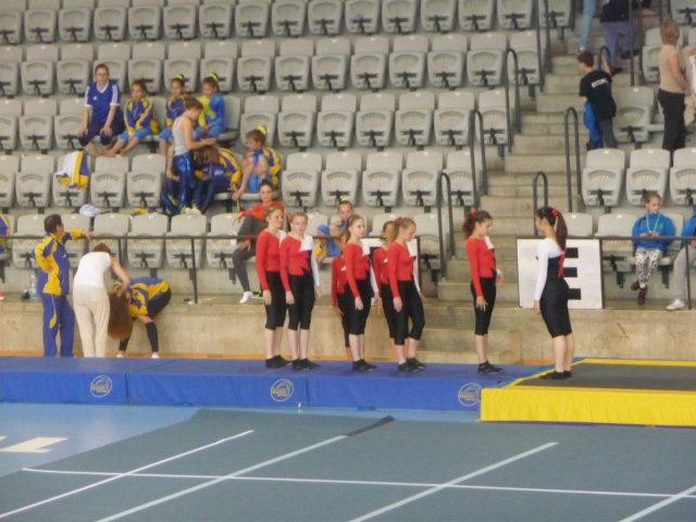 MČR TeamGym Praha 2015