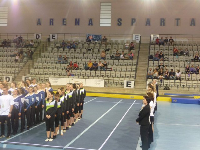 MČR TeamGym Praha 2015