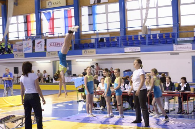 MMCR TeamGym Trutnov 2012 - 2.den Junior I.-III. J.Benda