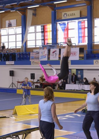 MMCR TeamGym Trutnov 2012 - 2.den Junior I.-III. J.Benda