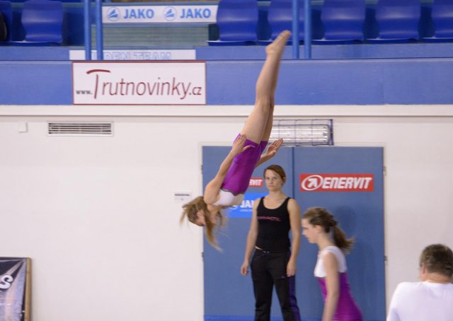 MMCR TeamGym Trutnov 2012 - 2.den Junior I.-III. J.Benda