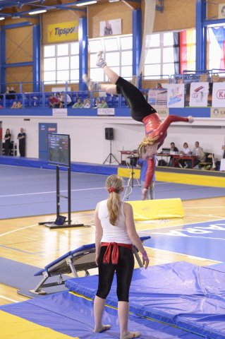 MMCR TeamGym Trutnov 2012 - 2.den Junior I.-III. J.Benda