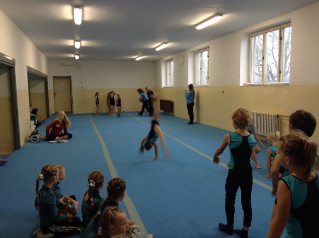 Malý TeamGym Kolín 22.11.2014