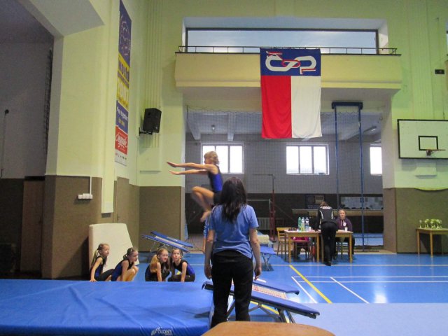 Malý TeamGym Kolín 22.11.2014