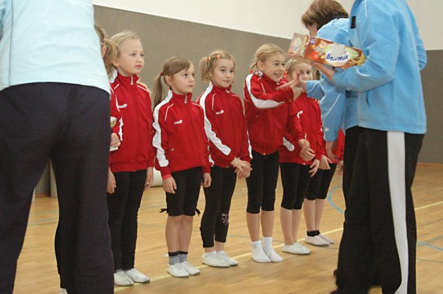 Oblastní přebor TeamGym Dvůr Králové nad Labem 20.11.2010