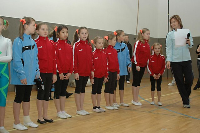 Oblastní přebor TeamGym Dvůr Králové nad Labem 20.11.2010