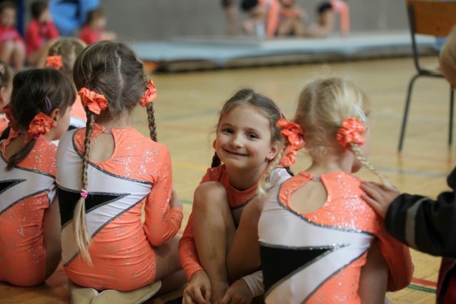 Oblastní závod TeamGym Junior Mini a I. - Dvůr Králové nad Labem 24.11.2012