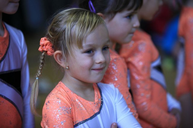 Oblastní závod TeamGym Junior Mini a I. - Dvůr Králové nad Labem 24.11.2012