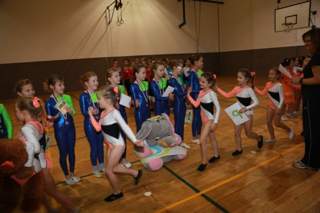 Oblastní závod TeamGym Mini, Junior I. a II. - Dvůr Králové nad Labem 30.11.2014