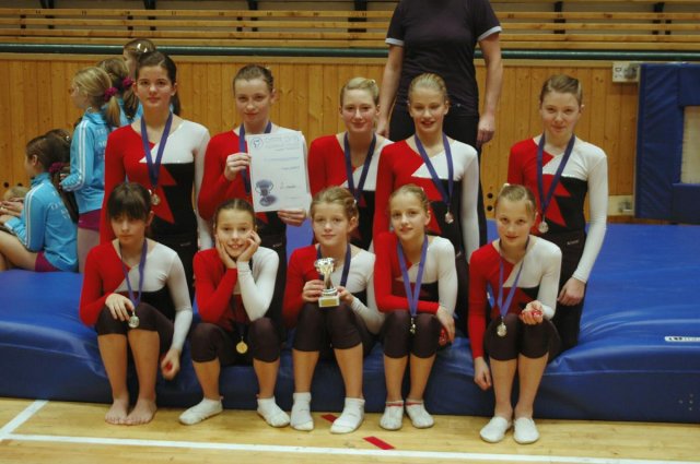 Plzeňský pohár 06.11.2010 - TeamGym Junior II.