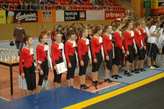 Příbramský pohár 28.10.2011 TeamGym Junior II.