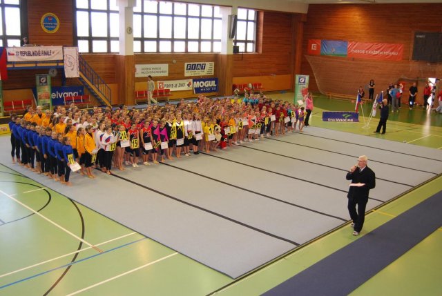 TeamGym MČR CASPV Třebíč 2009 Junior I. a III.