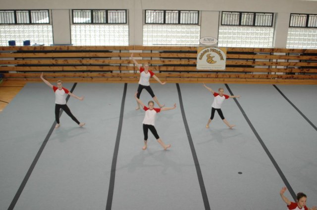 Třebíčský pohár 26.03.2011 - TeamGym Junior I. a II.