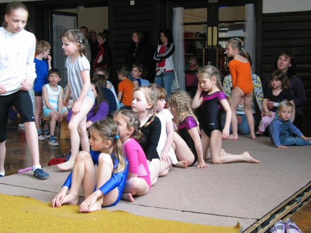 Závody sportovní gymnastika - Sokol Náchod 14.04.2012